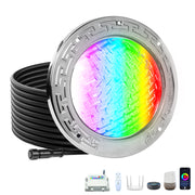 Smart Pool Light Fixture  6 " for In-ground Pool 50 ft Cord