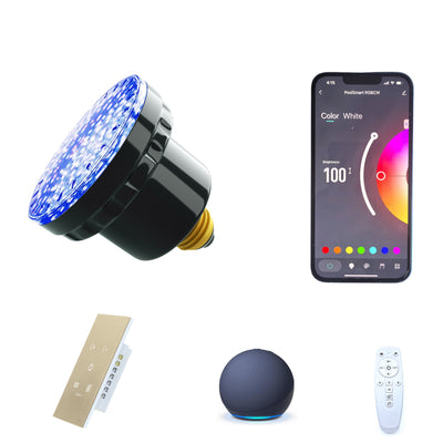 Smart Spa Lights  Bulb & Control Kit for In-ground Spa Lights Fixture, 12VAC